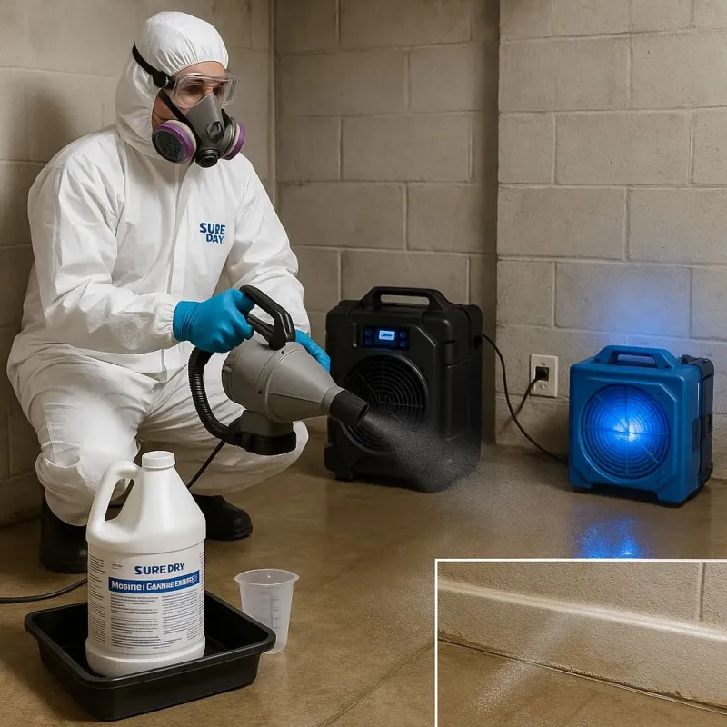 Sanitization and Odor Removal process in Boalsburg, PA