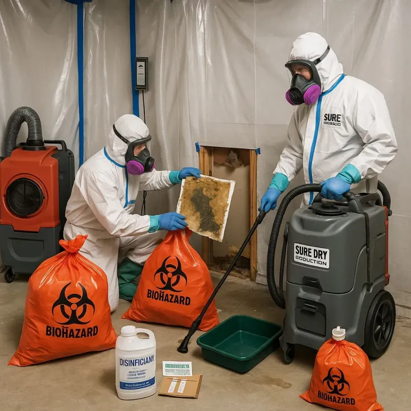 Contaminated Water Handling Protocols process in Boalsburg, PA